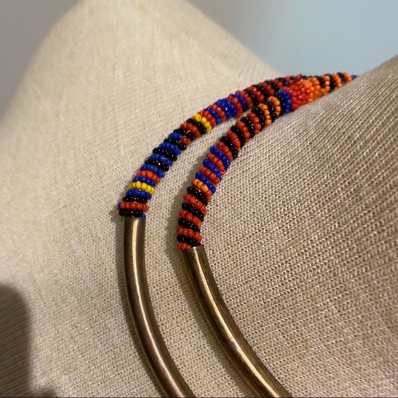 Beaded Statement Necklace - Picture 7 of 10